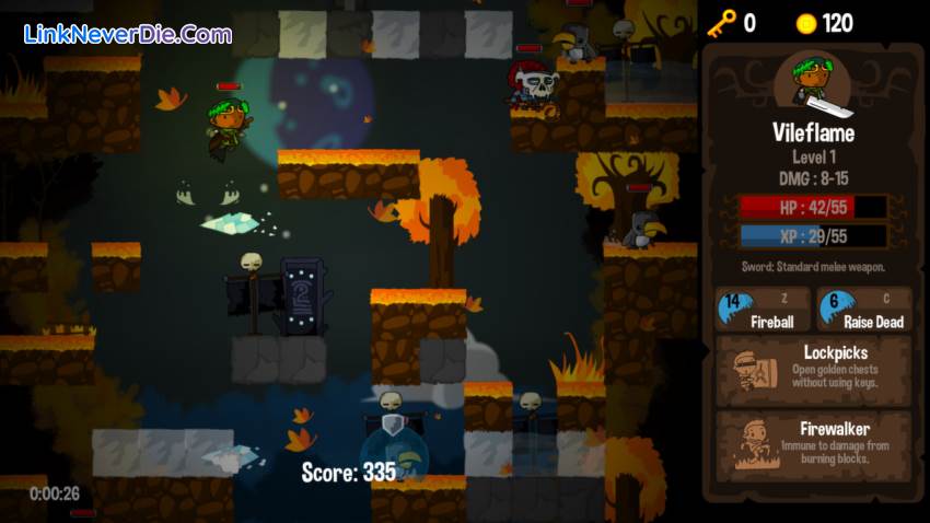 Hình ảnh trong game Vertical Drop Heroes HD (screenshot)