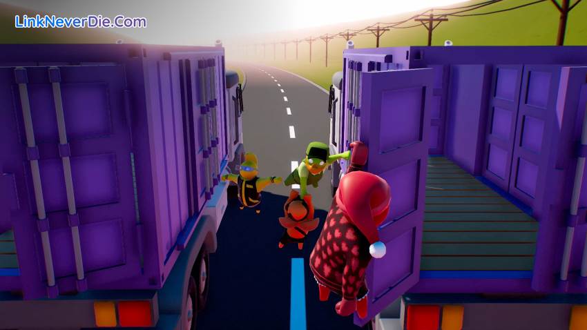 Hình ảnh trong game Gang Beasts (screenshot)