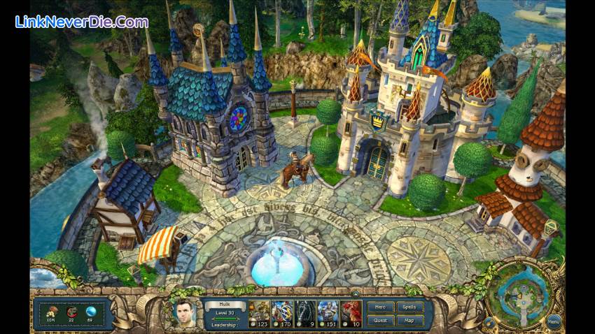 Hình ảnh trong game King's Bounty: The Legend (screenshot)