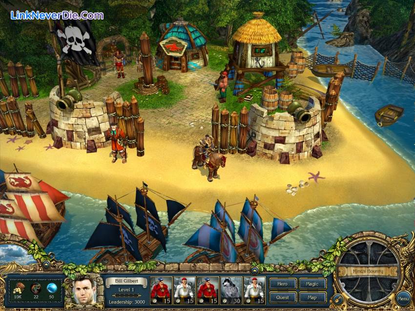 Hình ảnh trong game King's Bounty: The Legend (screenshot)