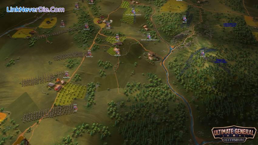 Hình ảnh trong game Ultimate General: Gettysburg (screenshot)