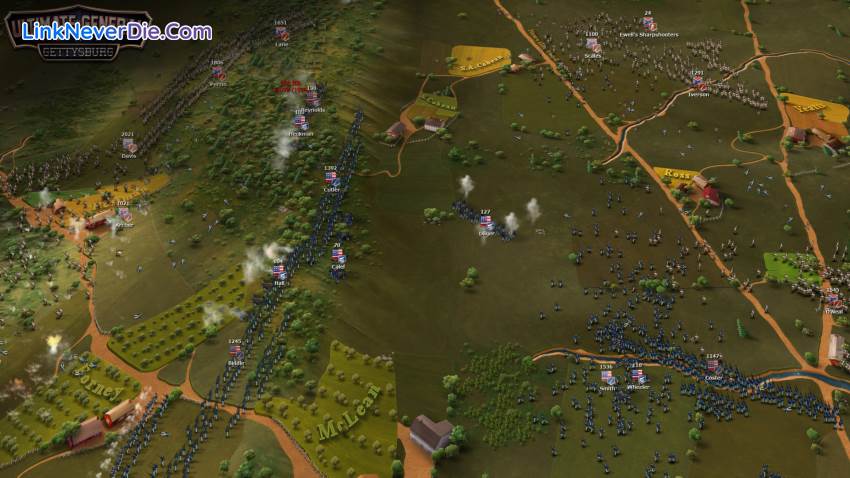 Hình ảnh trong game Ultimate General: Gettysburg (screenshot)