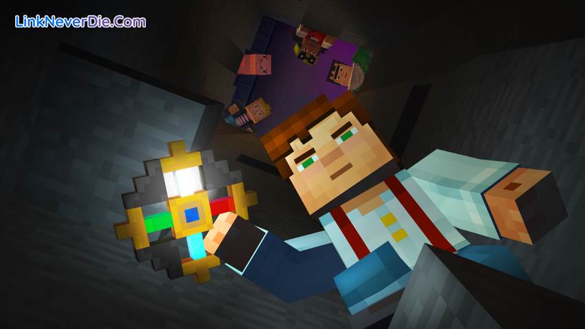 Hình ảnh trong game Minecraft Story Mode (screenshot)