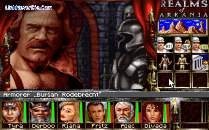 Hình ảnh trong game Realms of Arkania 3: Shadows over Riva (screenshot)