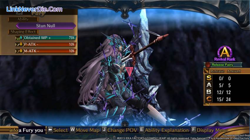 Hình ảnh trong game Fairy Fencer F (screenshot)