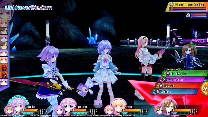 Hình ảnh trong game Hyperdimension Neptunia Re;Birth3 V Generation (screenshot)