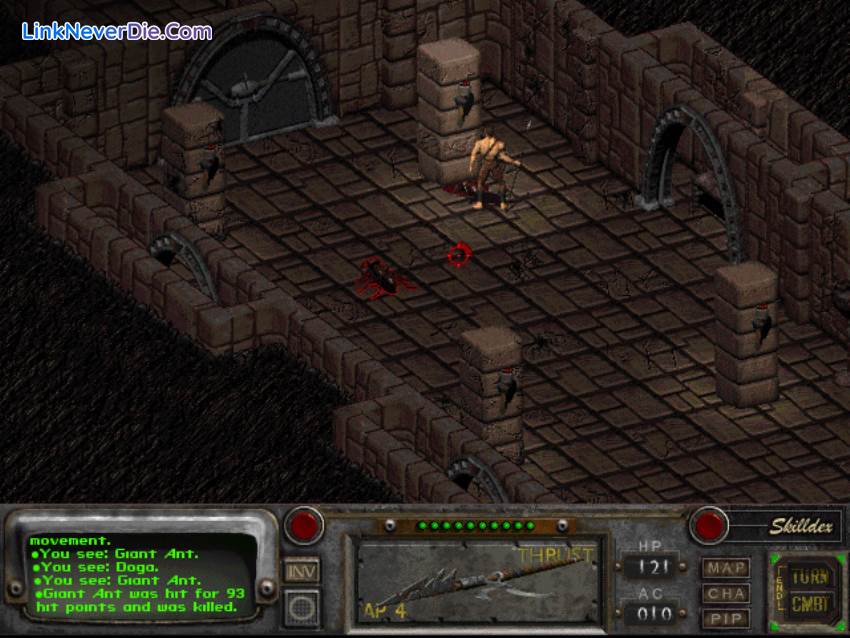 Hình ảnh trong game Fallout 2 (screenshot)