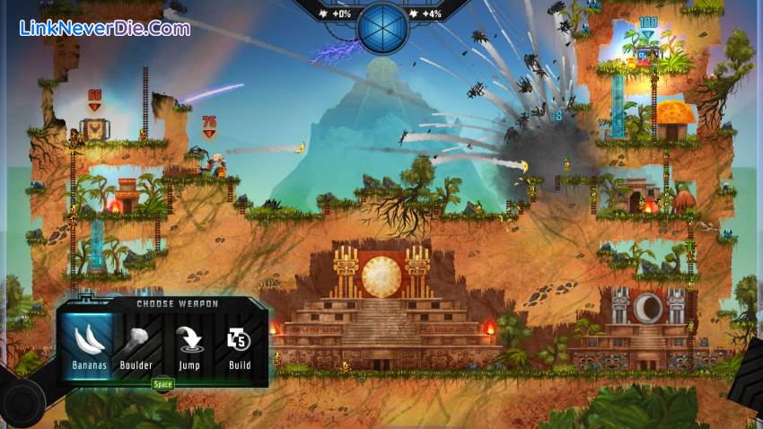 Hình ảnh trong game Mayan Death Robots (screenshot)