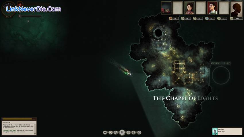 Hình ảnh trong game Sunless Sea (screenshot)