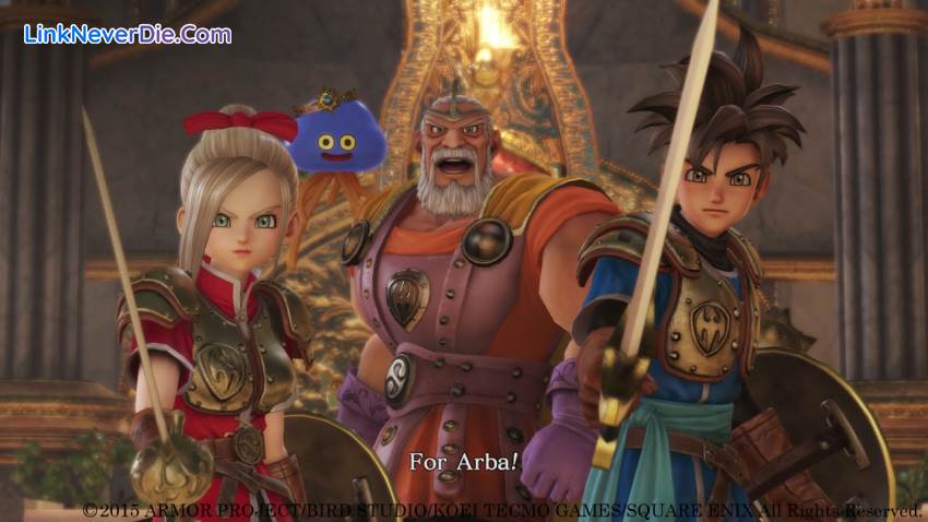 Hình ảnh trong game Dragon Quest Hero Slime Edition (screenshot)