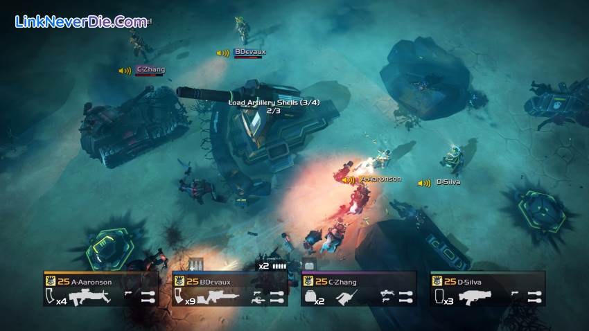 Hình ảnh trong game Helldivers (screenshot)