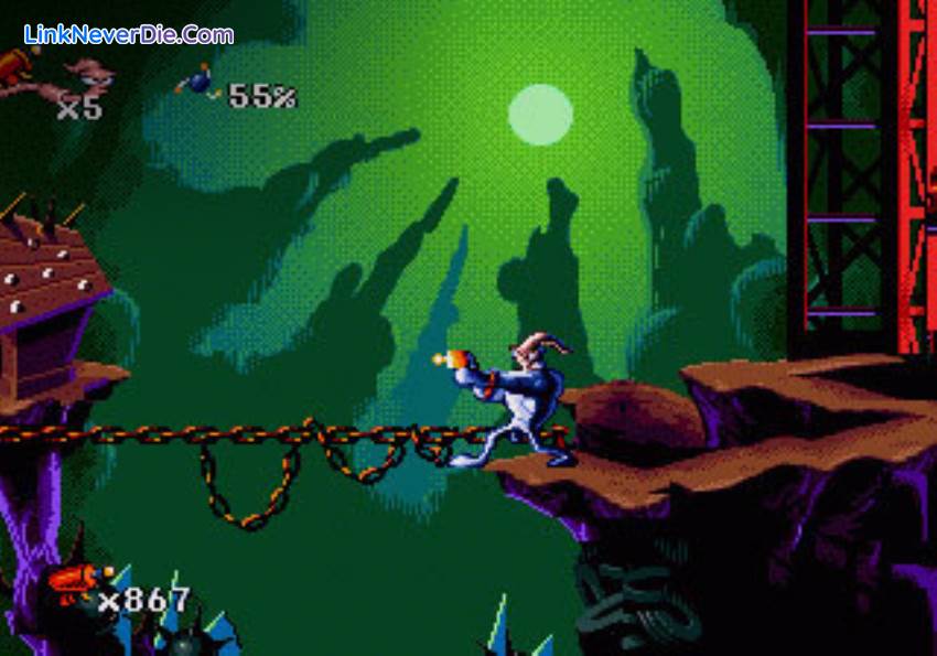 Hình ảnh trong game Earthworm Jim (screenshot)