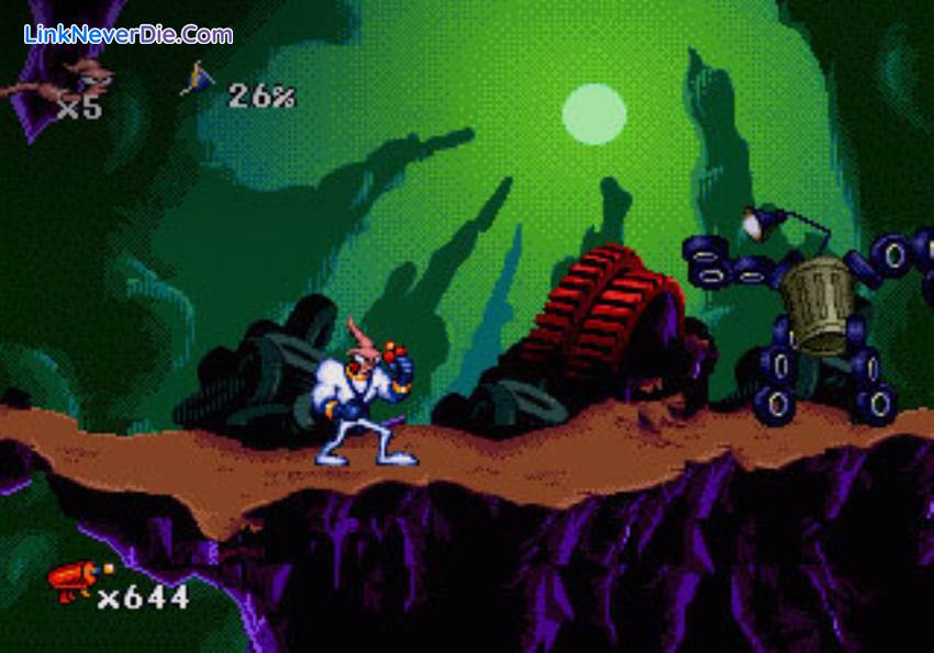 Hình ảnh trong game Earthworm Jim (screenshot)