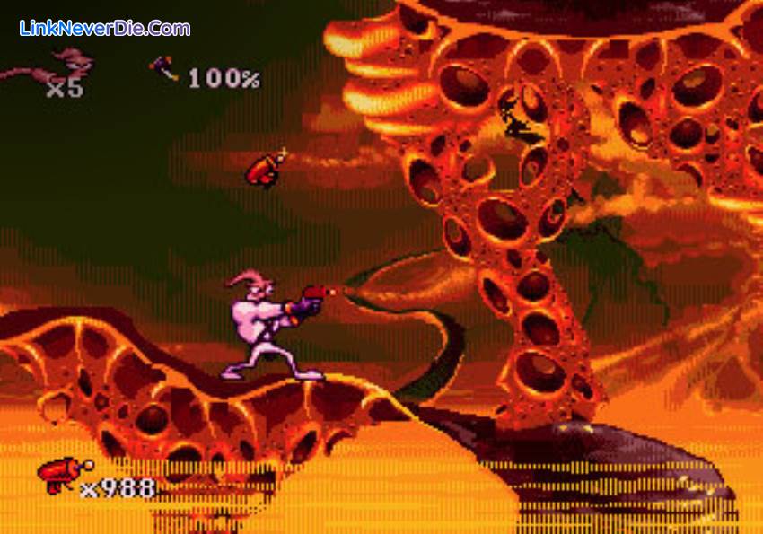 Hình ảnh trong game Earthworm Jim (screenshot)