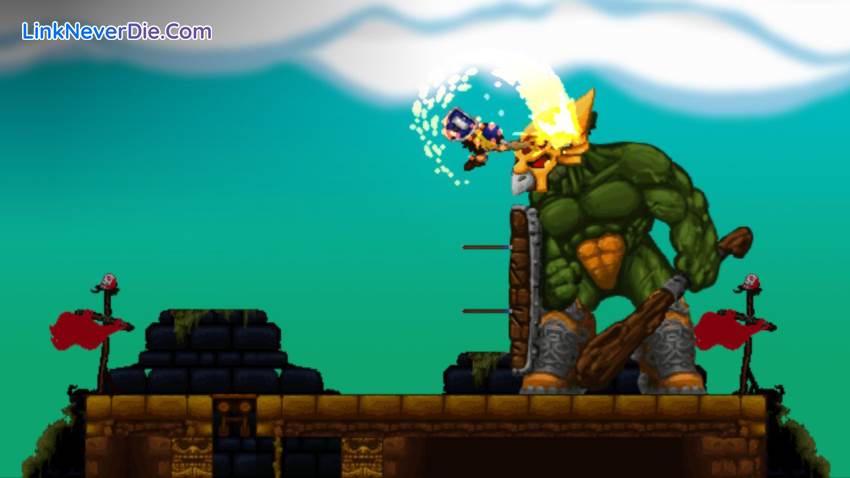 Hình ảnh trong game Volgarr the Viking (screenshot)