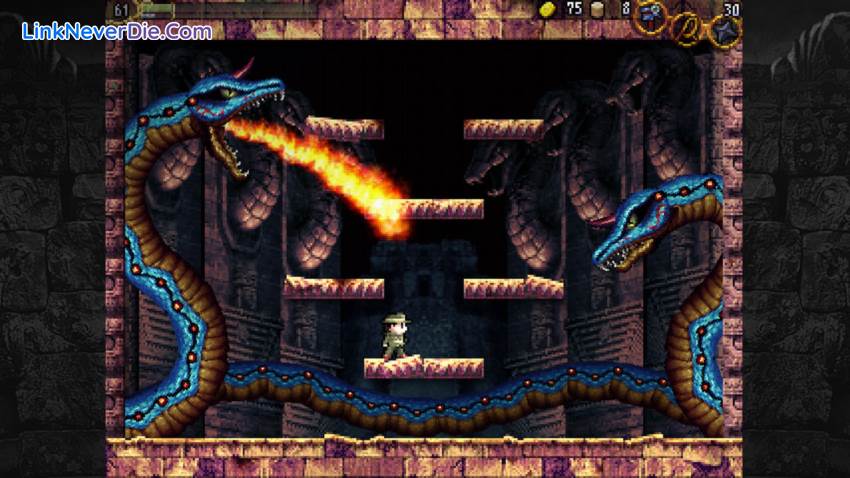 Hình ảnh trong game La-Mulana (screenshot)