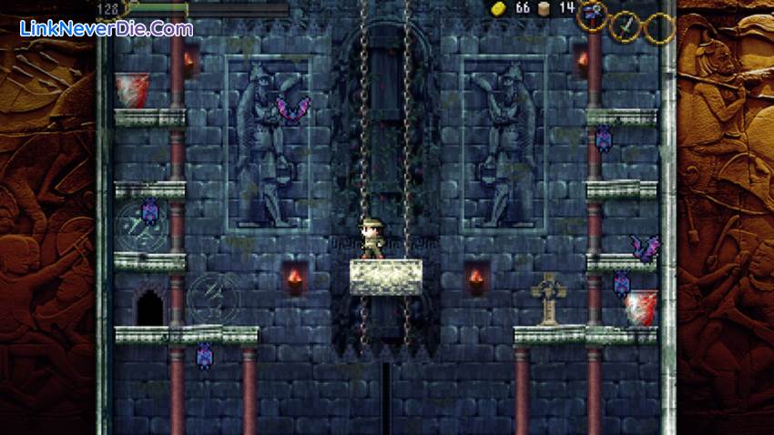 Hình ảnh trong game La-Mulana (screenshot)