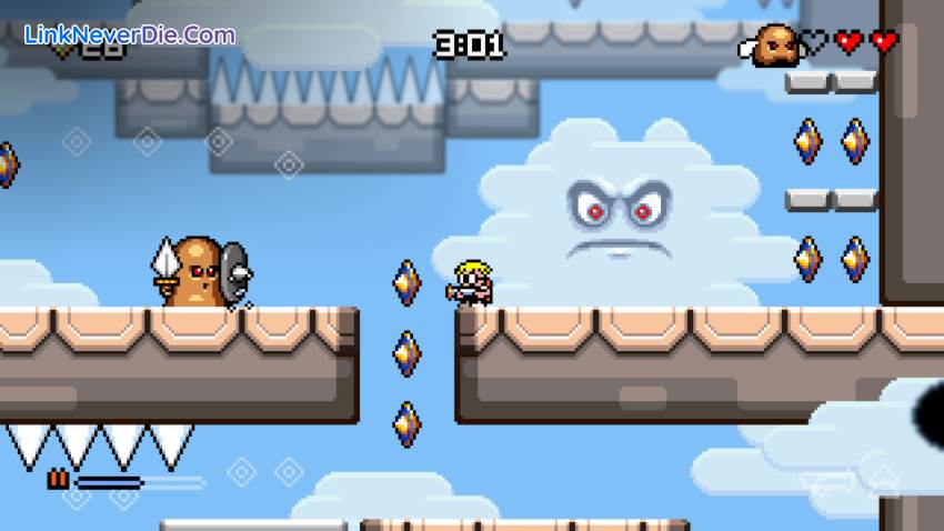 Hình ảnh trong game Mutant Mudds (screenshot)