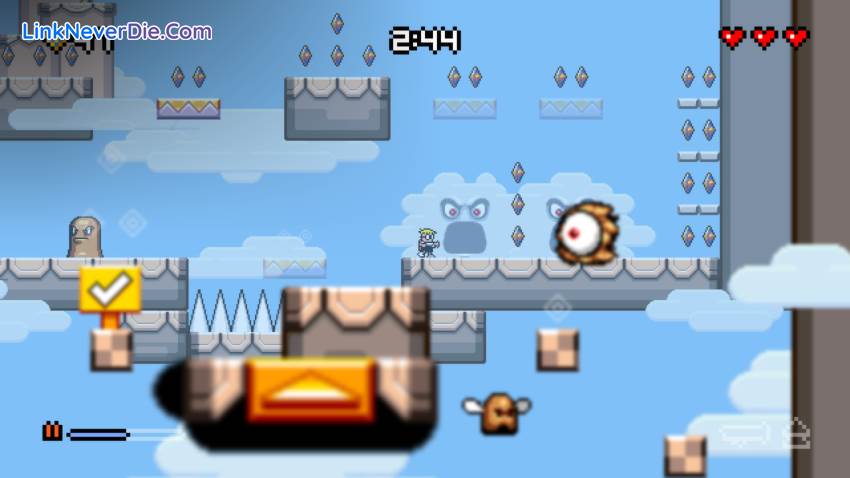 Hình ảnh trong game Mutant Mudds (screenshot)