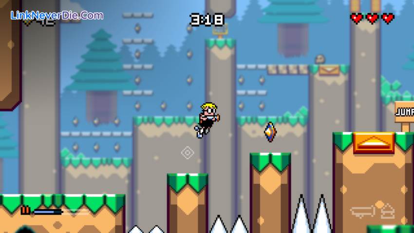 Hình ảnh trong game Mutant Mudds (screenshot)