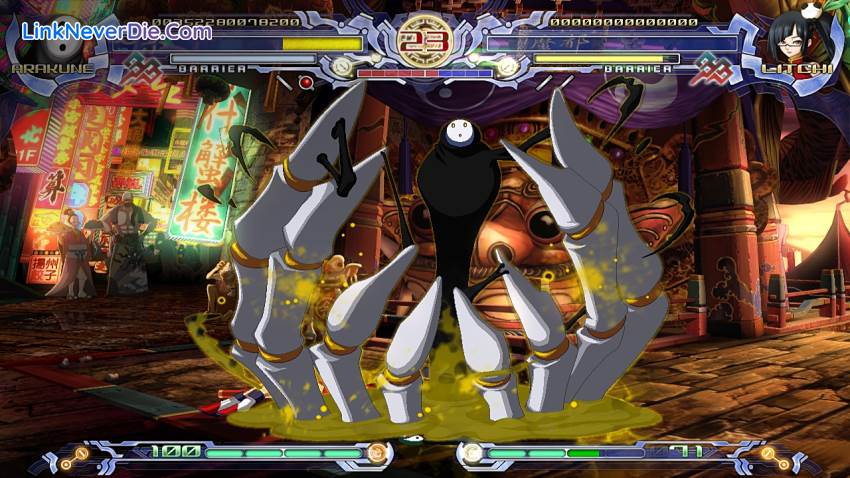 Hình ảnh trong game BlazBlue: Calamity Trigger (screenshot)