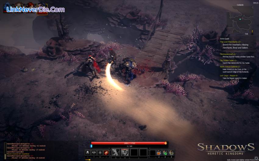 Hình ảnh trong game Shadows: Heretic Kingdoms (screenshot)