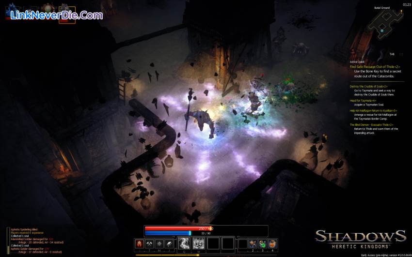 Hình ảnh trong game Shadows: Heretic Kingdoms (screenshot)