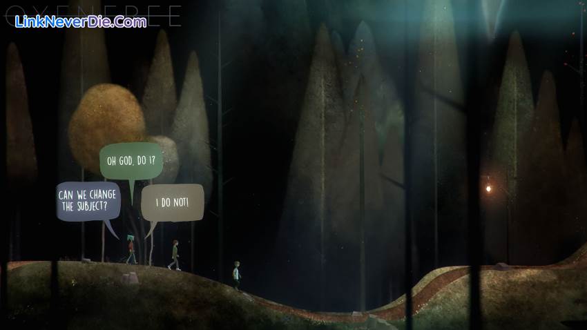 Hình ảnh trong game Oxenfree (screenshot)