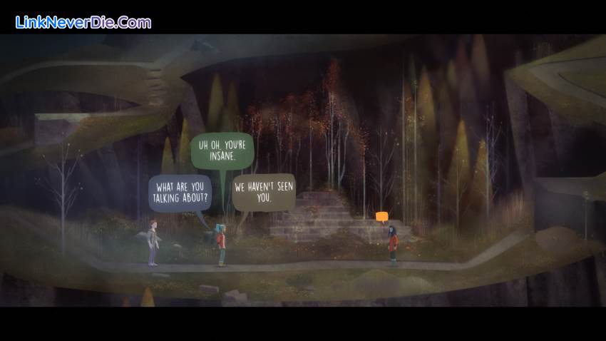 Hình ảnh trong game Oxenfree (screenshot)