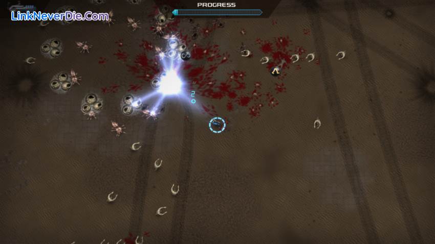 Hình ảnh trong game Crimsonland (screenshot)