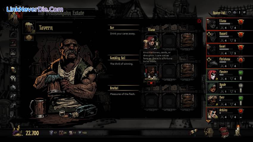 Hình ảnh trong game Darkest Dungeon (screenshot)