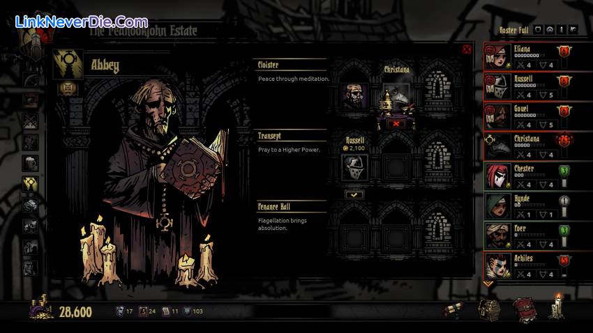 Hình ảnh trong game Darkest Dungeon (screenshot)