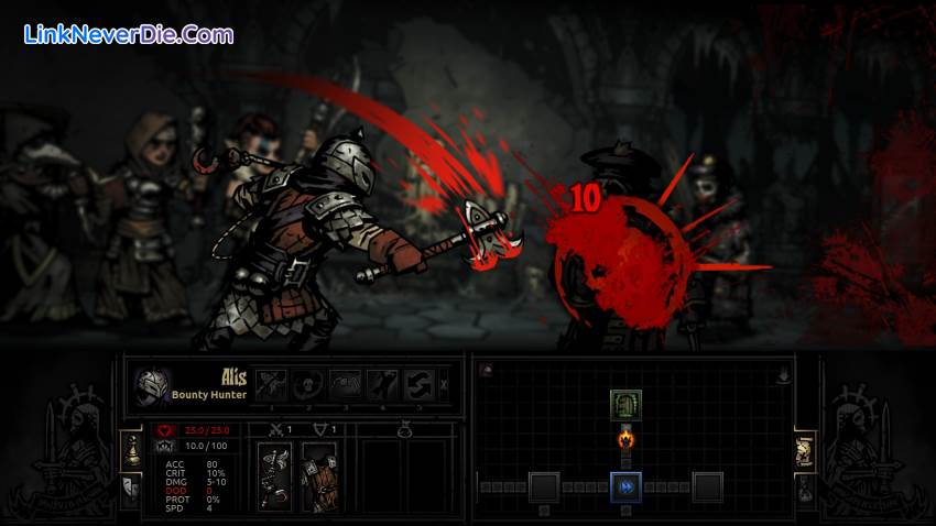 Hình ảnh trong game Darkest Dungeon (screenshot)