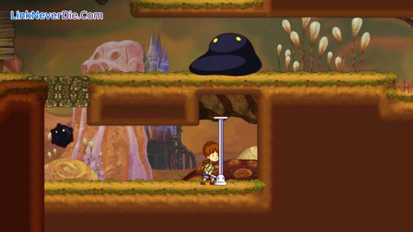 Hình ảnh trong game A Boy and His Blob (screenshot)