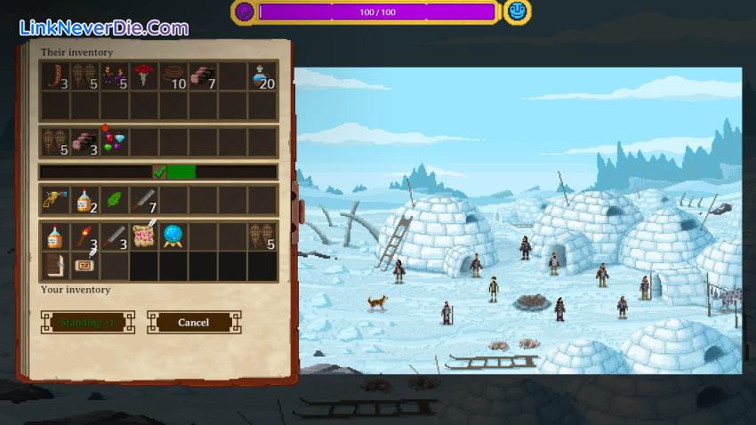 Hình ảnh trong game The Curious Expedition (screenshot)