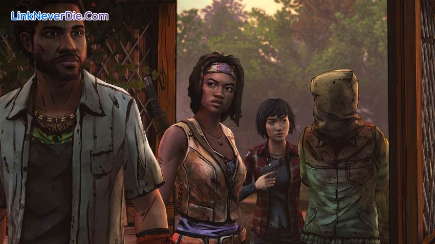 Hình ảnh trong game The Walking Dead: Michonne (screenshot)