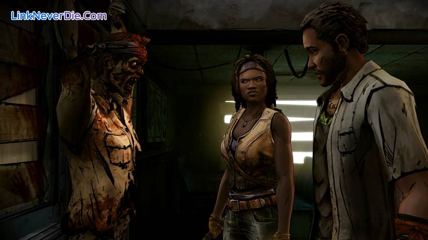 Hình ảnh trong game The Walking Dead: Michonne (screenshot)