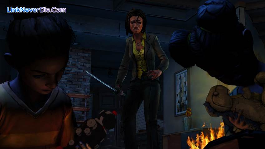 Hình ảnh trong game The Walking Dead: Michonne (screenshot)