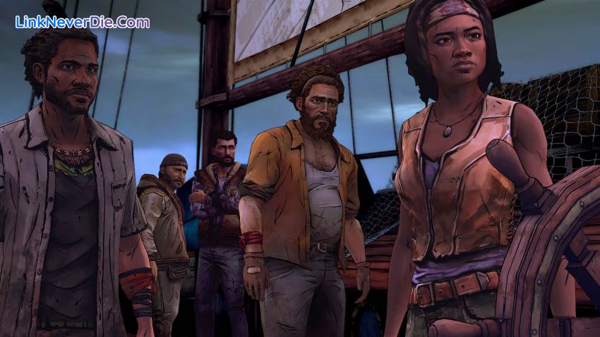 Hình ảnh trong game The Walking Dead: Michonne (screenshot)