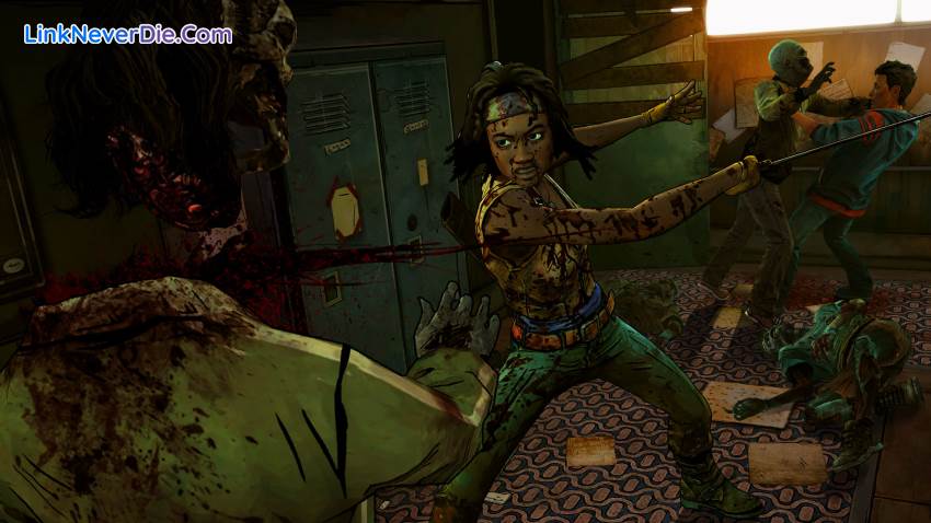 Hình ảnh trong game The Walking Dead: Michonne (screenshot)