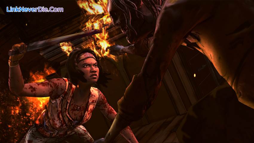 Hình ảnh trong game The Walking Dead: Michonne (screenshot)