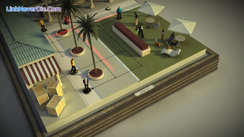 Hình ảnh trong game Hitman GO: Definitive Edition (screenshot)