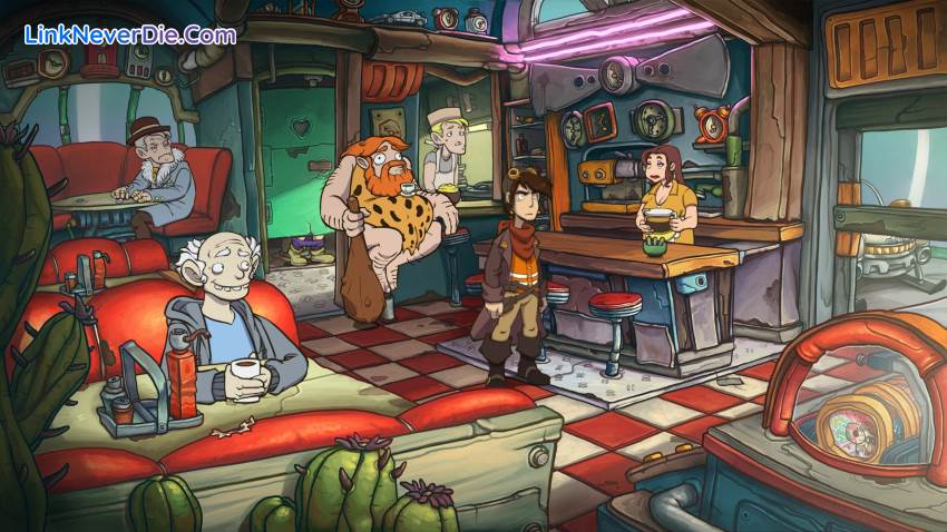 Hình ảnh trong game Deponia Doomsday (screenshot)