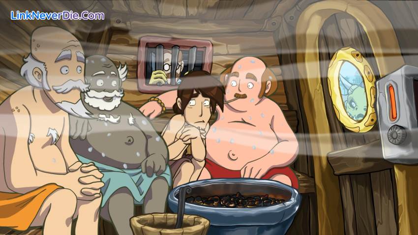 Hình ảnh trong game Deponia Doomsday (screenshot)