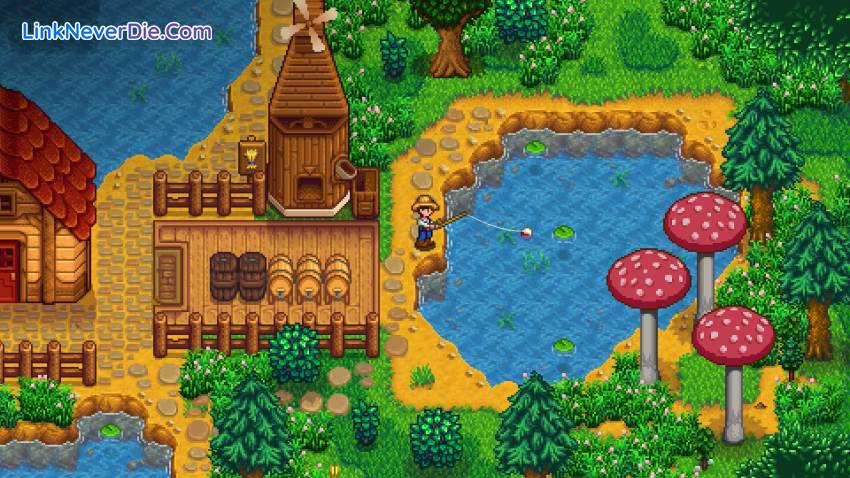 Hình ảnh trong game Stardew Valley (screenshot)