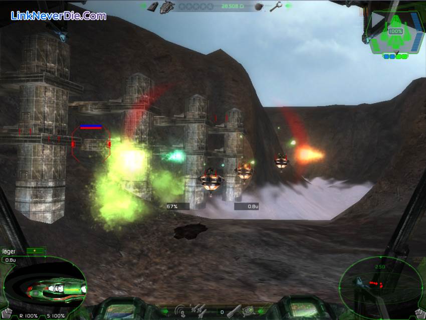 Hình ảnh trong game Darkstar One (screenshot)