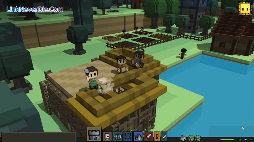 Hình ảnh trong game Stonehearth (screenshot)