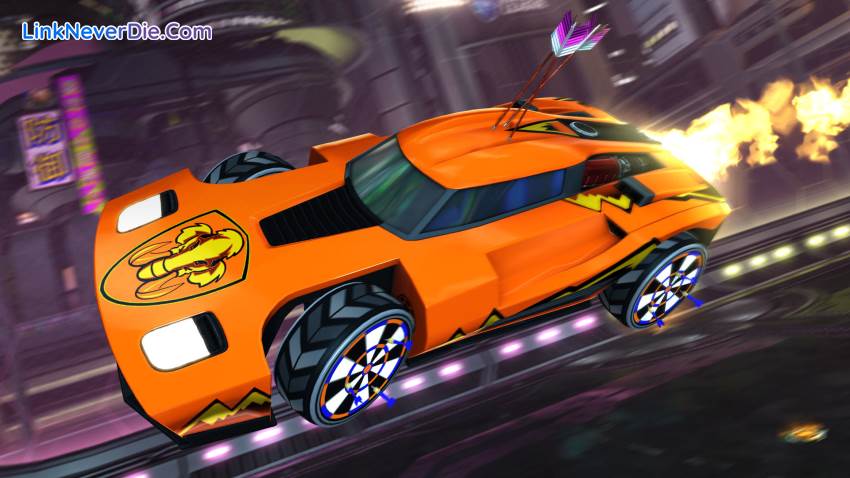 Hình ảnh trong game Rocket League (screenshot)