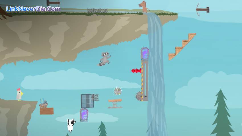 Hình ảnh trong game Ultimate Chicken Horse (screenshot)