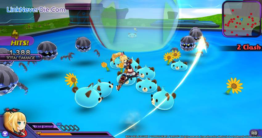 Hình ảnh trong game Hyperdimension Neptunia U: Action Unleashed (screenshot)